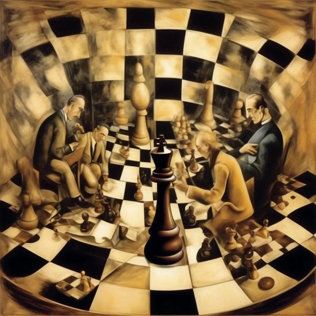The Chess Players – Marcel Duchamp